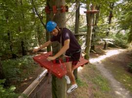High ropes park in Bratislava