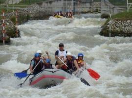 Rafting in Cunovo near Bratislava