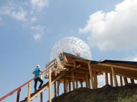 Zorbing stag do activity in Bratislava