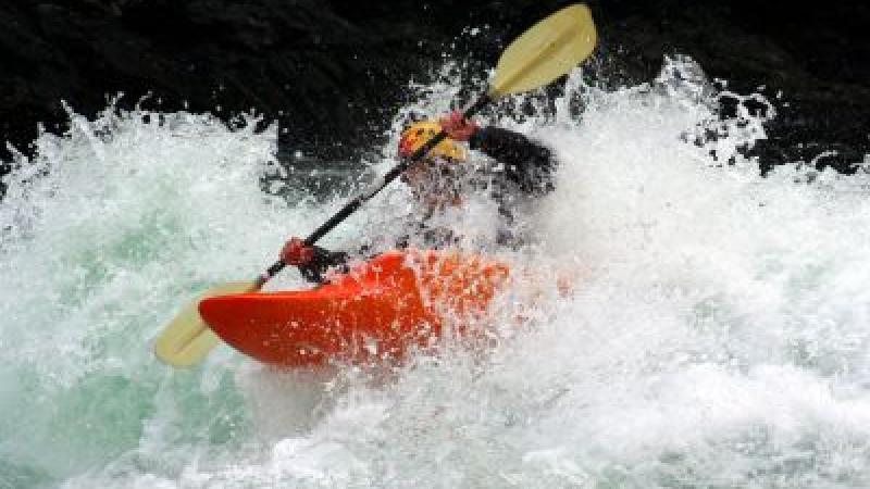 Kayaking stag activity near Bratislava